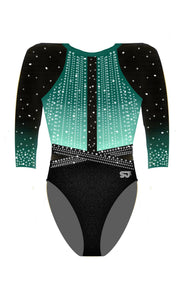 Dundee - WAG Long Sleeve Competition Leotard (pre order - delivery 8 to 12wks from the 1st of the month)