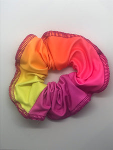 Rainbow scrunchie 1