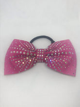 Load image into Gallery viewer, Sparkle Bow Bobble - Jessica pink